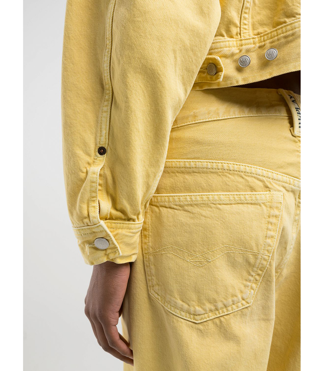 9Z1 ECO PLUS イエローデニムジャケット（セットアップモデル） 詳細画像 イエロー 7